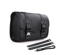 FNERRMEVC Motorcycle Saddlebag Luggage Side Bag Storage Tool Bag for SR400(Size S Black)
