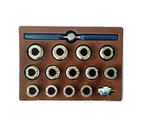 FNFTOEZGY 13Pcs Tool Watch Back Case Opener 18.5mm-36.5mm Size Types Professional Watch Repair Tools Set fit for Rolex Repair Tool kit/183