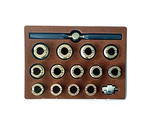 FNFTOEZGY 13Pcs Tool Watch Back Case Opener 18.5mm-36.5mm Size Types Professional Watch Repair Tools Set fit for Rolex Repair Tool kit/183