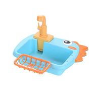 FNFTOEZGY Large Bird Water Play Pool with Auto Cycling Fountains Systems and 3 Chew Ball for Cognitive Development Durability Garden Bird Bath/8