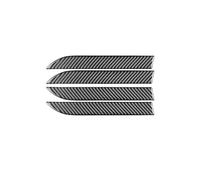 FNGMHF Carbon Fiber Glue Handle Kit Auto Styling Accessories Car Sticker Compatible with Model X Door Handle Cover Protector Sticker
