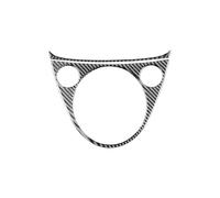 FNGMHF Compatible with Fiat 500 2012-2015 Soft Carbon Fiber Car Central Control Gear Shift Cover Trim Sticker Interior Accessories