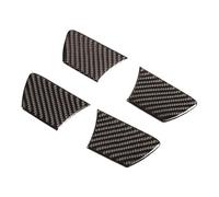 FNGMHF Compatible with Toyota Hilux 2015-2021 Soft Carbon Fiber Car Inner Door Handle Bowl Trim Cover Interior Accessories