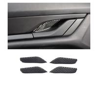 FNGMHF Soft Carbon Fiber Inner Door Handle Bowl Cover Trim Compatible with Taycan 2019-2022