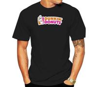 FNHXAKTA Dunkin Donuts Merchandise T Shirt Dunkin Donuts Dunkin Donuts Gift Dunkin Donuts Merchandise Dunkin Donuts Stuff Dunkin Black M
