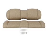 FNINGDRARI Replacement for Universal OEM Deluxe Replacement for Seat OEM Bottom & Back Cushion Set for Club Car E-Z-GO Replacement for Yamaha OEM Stone