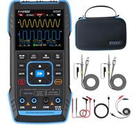 FNIRSI 2C53T Upgraded Handheld Oscilloscope, 50MHz Bandwidth, 3IN1 Digital Oscilloscope Multimeter DDS Generator, 250MS/s Sampling Rate, 20000 Counts, Voltage, Current, Capacitor, Resistor, Diode Test