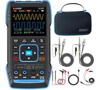 FNIRSI 2C53T Upgraded Handheld Oscilloscope, 50MHz Bandwidth, 3IN1 Digital Oscilloscope Multimeter DDS Generator, 250MS/s Sampling Rate, 20000 Counts, Voltage, Current, Capacitor, Resistor, Diode Test