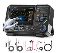 FNIRSI 2D15P 100MHz Digital Oscilloscope Multimeter DDS Signal Generator 3 in 1, 2CH Automotive Oscilloscope Multimeter 19,999 TRMS Counts, 500MS/s Sampling, 4.3'' Touch Screen