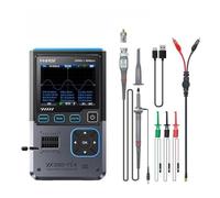 FNIRSI DSO-TC4 3-in-1 Digital Oscilloscope Transistor Tester 10M Bandwidth Signal Generator 10MHz 48Ms/s Ocsillscope Automatic LCR Test Tool