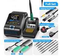 Fnirsi Dws-200 200W Soldering Iron Station Full Set