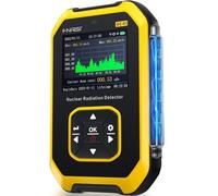 FNIRSI Geiger Counter Nuclear Radiation Detector - Radiation Dosimeter with LCD Display, Portable Handheld Beta Gamma X-ray Rechargeable Radiation Monitor Meter, 5 Dosage Units Switched