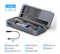 Fnirsi Hs-02A Complete Professional Soldering Iron Set With Toolbox Organizer