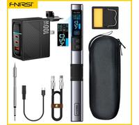 Fnirsi Hs-02A Intelligent Soldering Iron Standard 100W Pd Gan Fast Charger 250W C2C Pd Charging Cable
