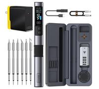 FNIRSI HS-02A Soldering Iron Kit with Storage Case