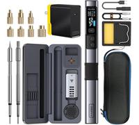 FNIRSI HS-02A Soldering Iron，M2-M8 Heat Insert Nut Tool Kit