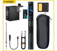 Fnirsi Hs-02B Intelligent Soldering Iron Standard 100W Pd Gan Fast Charger 250W C2C Pd Charging Cable