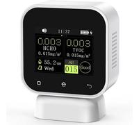 Fnirsi Sfd-02 4-In-1 Formaldehyde Tester Indoor Air Touch Screen Detector
