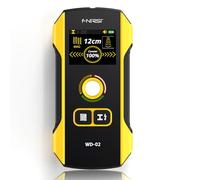 FNIRSI Stud Finder Wall Scanner - FNIRSI WD-02 TFT Display Electronic Stud Detector with HPC Chip, Wall Scanner with Positioning Hole for Center and Edge of Wood AC Wire Metal Studs Joist Pipe