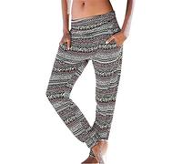 FNKDOR Women's Casual Loose Easy Trousers Sweatpants Workout Jogger Pants with Pocket Elastic Waist Tracksuit Bottoms for Women Sports Training Running Pants Boho Beach Long Leggings