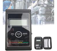 fnotlfue Handheld Static Meter, 0-50KV Electrostatic Tester with LCD Display, Portable High Precision Surface Voltage Meter for Fabric, Paper, Rubber and Yarn