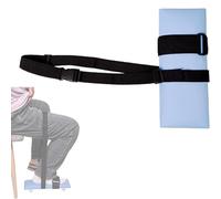 fnotlfue Knee Rehabilitation Exerciser, Joint Rehab Trainer with 360° Swivel Wheels, 0-145° Adjustable Range Of Motion, Hand Strap: 155cm, For People With Stiff Joints And Unable To Flex