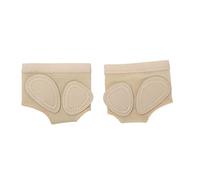 FNSIGHD 2 Pcs Foot Thongs,Beige Wicking Non-Slip Foot Thongs for Dance Girls,Generic Breathable Foot Thongs for Dance,Nude Wicking Dance Foot Thongs,for Ballet Modern Dance Belly Dance(Beige)