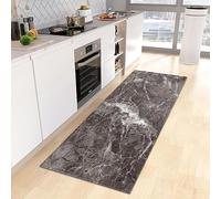 FNTSMA Marble Kitchen Rug Hallway Entrance Doormat Home Living Room Children Bedroom Floor Decor Carpet Bathroom Door Non-Slip Foot Mat-DSL22117-01-70cmx140cm