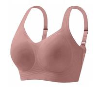 Fnumiszx Wireless Jelly Bras for Women High Impact Sports Bra Plus Size Full Coverage Seamless Bra Non Wired Push Up Bralette Everyday Wireless Bras for Women Soft Breathable Sleep Tshirt Bralettes