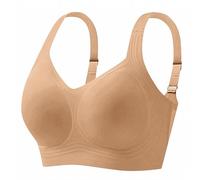 Fnumiszx Wireless Jelly Bras For Women High Impact Sports Bra Plus Size Full Coverage Seamless Bra Non Wired Push Up Bralette Everyday Wireless Bras For Women Soft Breathable Sleep Tshirt Bralettes