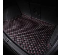 FNUQKREF Pu Leather Car Boot Liner For Mini Aceman J05 2024, Car Boot Cargo Liners Protector Waterproof Anti-Slip Tailored Interior Accessories, Black-Red