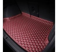 FNUQKREF Pu Leather Car Boot Liner For Mini Aceman J05 2024, Car Boot Cargo Liners Protector Waterproof Anti-Slip Tailored Interior Accessories,Red-Beige