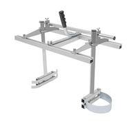 FNUTOY Adjustable Chainsaw Mill Tool with Safety U-Shape Guard for Precision Lumber Thickness Control