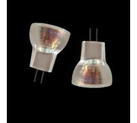 FNVMZ Halogen Light Bulbs Mr-8 2Pcs 5W 10W 20W 35W 2 Pin Base Warm White Flood Lamp (12V-5W)