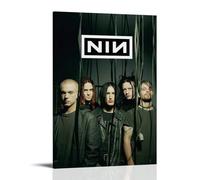 FNWNJNG Bands Nine Inch Nails Art Poster Decorative Painting Canvas Wall Art Living Room Poster Bedroom Painting Wall Art Picture Print Modern Family Room Decor 20 x 30 Inches (50 x 75 cm)