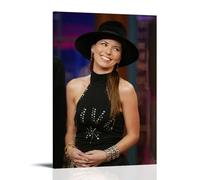 FNWNJNG Beauty Signer Shania Twain Poster Decorative Painting Canvas Wall Art Living Room Poster Bedroom Painting Wall Art Picture Print Modern Family Room Decor 20 x 30 Inches (50 x 75 cm)