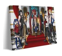 FNWNJNG Fairy Tail Dragon Slayers Poster Decorative Painting Canvas Wall Art Living Room Poster Bedroom Painting Wall Art Picture Print Modern Family Room Decor 24 x 36 Inches (60 x 90 cm)