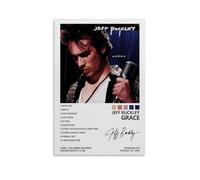 FNWNJNG Jeff Buckley Grace Poster Decorative Painting Canvas Wall Art Living Room Poster Bedroom Painting Wall Art Picture Print Modern Family Room Decor 16 x 24 Inches (40 x 60 cm)