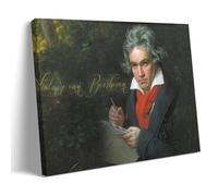 FNWNJNG Ludwig Van Beethoven Fanart Poster Decorative Painting Canvas Wall Art Living Room Poster Bedroom Painting Wall Art Picture Print Modern Family Room Decor 08 x 12 inches (20 x 30 cm)
