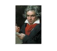 FNWNJNG Ludwig Van Beethoven Poster Decorative Painting Canvas Wall Art Living Room Poster Bedroom Painting Wall Art Picture Print Modern Family Room Decor 16 x 24 Inches (40 x 60 cm)