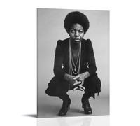 FNWNJNG Nina Singer Simone Poster Decorative Painting Canvas Wall Art Living Room Poster Bedroom Painting Wall Art Picture Print Modern Family Room Decor 12 x 18 Inches (30 x 45 cm)