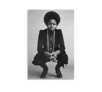 FNWNJNG Nina Singer Simone Poster Decorative Painting Canvas Wall Art Living Room Poster Bedroom Painting Wall Art Picture Print Modern Family Room Decor 20 x 30 Inches (50 x 75 cm)