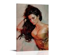 FNWNJNG Penelope Cruz Actress Poster Decorative Painting Canvas Wall Art Living Room Poster Bedroom Painting Wall Art Picture Print Modern Family Room Decor 08 x 12 inches (20 x 30 cm)