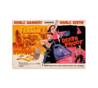 FNWNJNG Planet Terror Vintage Movie Poster Decorative Painting Canvas Wall Art Living Room Poster Bedroom Painting Wall Art Picture Print Modern Family Room Decor 08 x 12 Inches (20 x 30 cm)