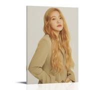 FNWNJNG Red Velvet Yeri Poster Decorative Painting Canvas Wall Art Living Room Poster Bedroom Painting Wall Art Picture Print Modern Family Room Decor 24 x 36 Inches (60 x 90 cm)
