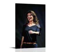 FNWNJNG Shania Twain Poster Decorative Painting Canvas Wall Art Living Room Poster Bedroom Painting Wall Art Picture Print Modern Family Room Decor 12 x 18 Inches (30 x 45 cm)
