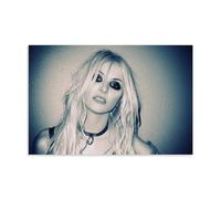 FNWNJNG Taylor-Momsen-art Poster Decorative Painting Canvas Wall Art Living Room Poster Bedroom Painting Wall Art Picture Print Modern Family Room Decor 12 x 18 Inches (30 x 45 cm)