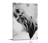 FNWNJNG Taylor Momsen Blackwhite Poster Decorative Painting Canvas Wall Art Living Room Poster Bedroom Painting Wall Art Picture Print Modern Family Room Decor 08 x 12 Inches (20 x 30 cm)