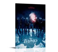 FNWNJNG The Thing 1982 Movie Poster Decorative Painting Canvas Wall Art Living Room Poster Bedroom Painting Wall Art Picture Print Modern Family Room Decor 20 x 30 Inches (50 x 75 cm)