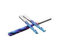 FNWXGMFZ Solid Carbide Twist Drill HRC65 60MM 80 100MM Lengthening Blue Coated 1-15mm Machinery Tool Hard Metal Steel Drilling Metal(8.8,100mm)